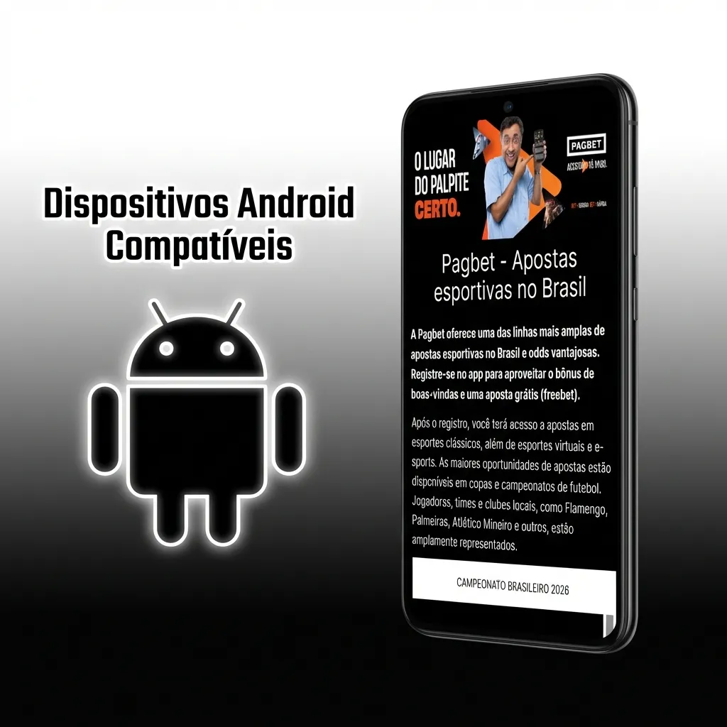 Lista de smartphones Android da Samsung, Xiaomi e Motorola compatíveis com o app Pagbet.