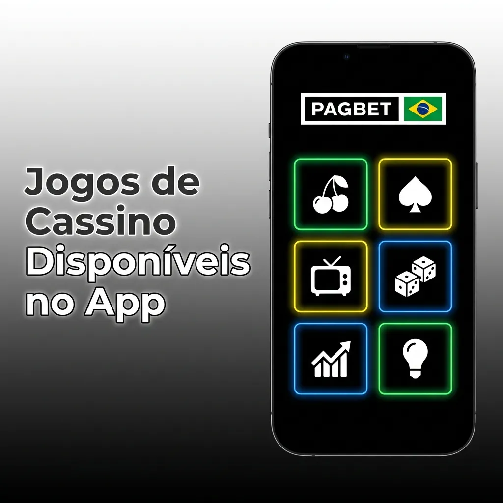 Jogos de Cassino Disponíveis no App