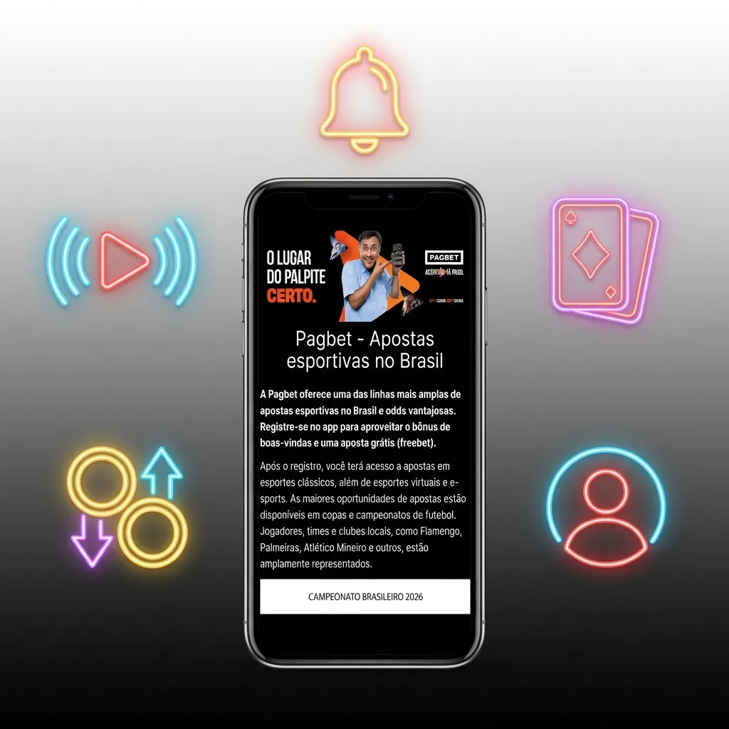 Principais Recursos do App Móvel Pagbet