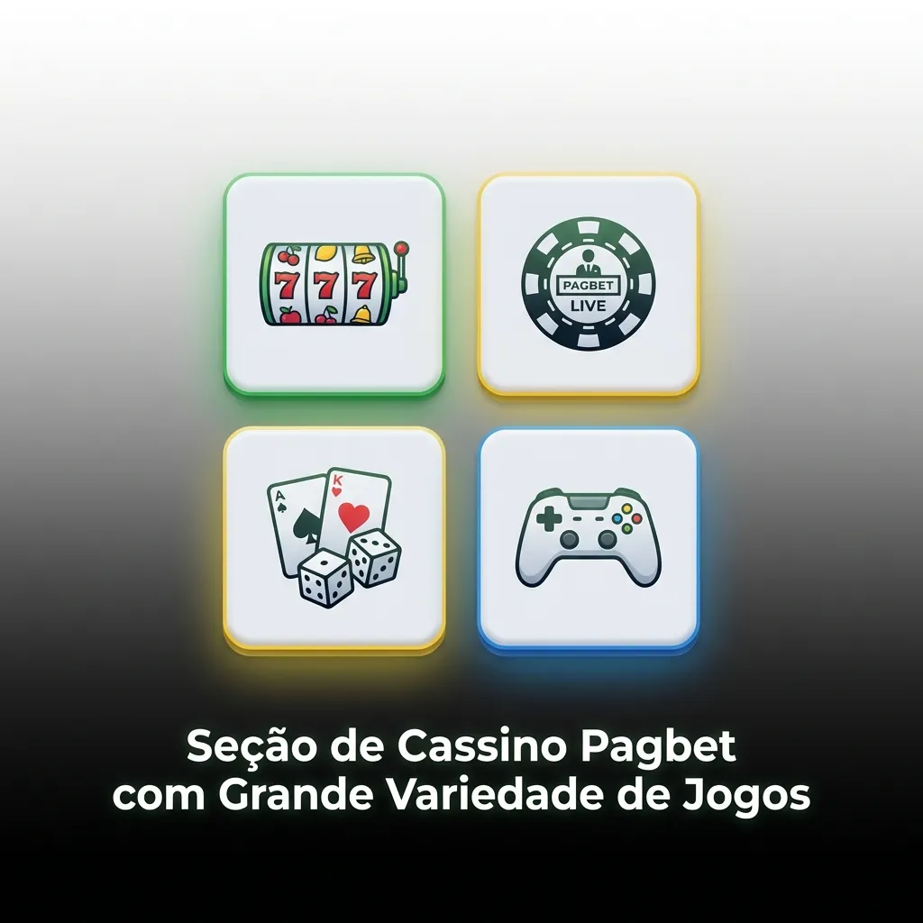 Interface do cassino Pagbet com ampla variedade de slots, crash games e jogos de mesa.